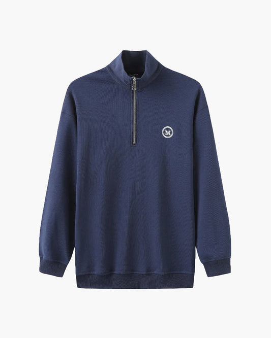 Duna | Sudadera de Algodón con Cierre de Cremallera